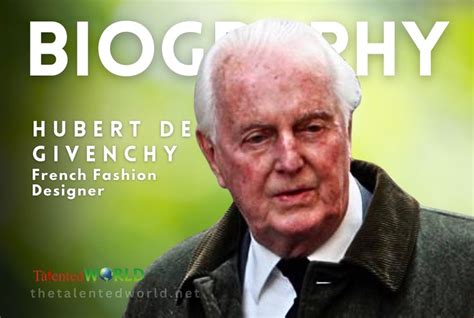 hubert de givenchy biography|hubert givenchy lover.